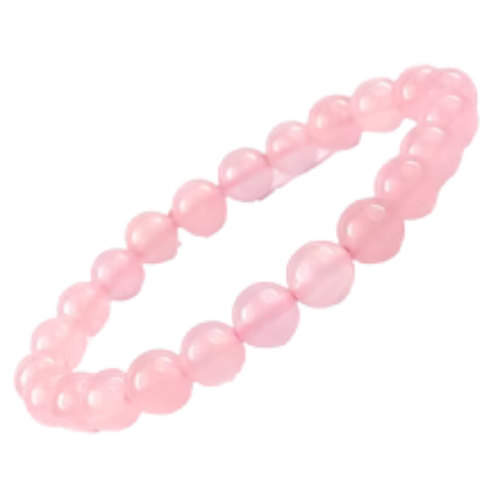 Original Rose Quartz Bracelet – Love, Compassion & Emotional Healing | Reiki & Feng Shui | Unisex
