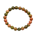 Unakite Bracelet – Healing Crystal Jewellery for Emotional Healing, Balance & Positivity