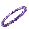Buy Natural Amethyst Bracelet – Healing Purple Gemstone Beads for Men, Women & Kids | Reiki Energy & Spiritual Healing