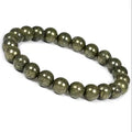 Pyrite Bracelets for Wealth – Reiki Healing Stones | Unisex Handcrafted Jewelry