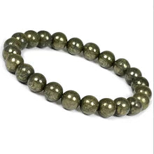 Pyrite Bracelets for Wealth – Reiki Healing Stones | Unisex Handcrafted Jewelry